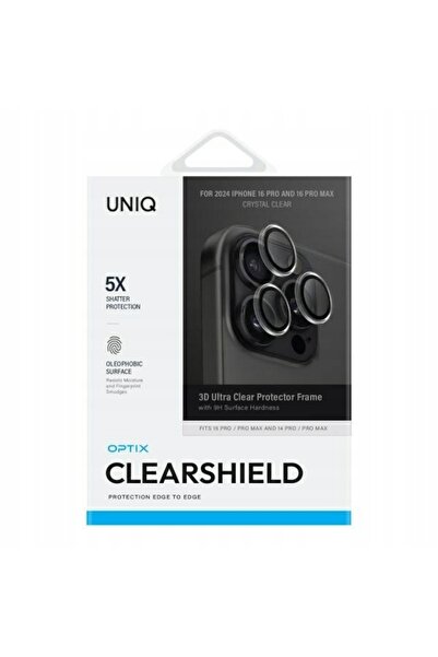 NO BRAND UNIQ Optix Protector transparent pentru lentila camerei iPhone 16 Pr...