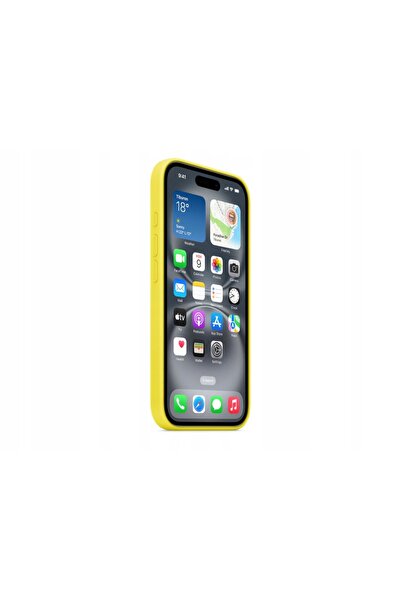 Apple Husă de silicon pentru iPhone 16 Plus 6.7 MagSafe, cu fructe și stele g...