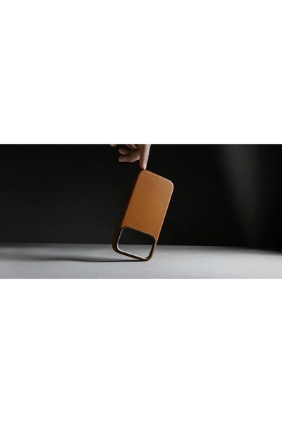NO BRAND Husă tradițională din piele MagSafe Nomad iPhone 17 Pro Piele Nomad ...