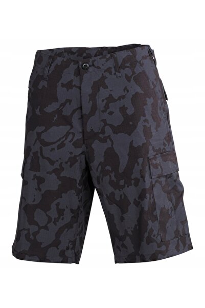 NO BRAND Pantaloni US Bermuda BDU Rip Stop camuflaj de noapte M