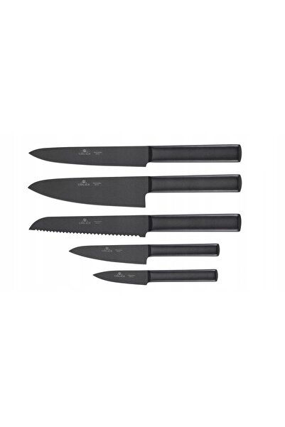 Gerlach Set de 5 cuțite în bloc Ambiente Black NK 984