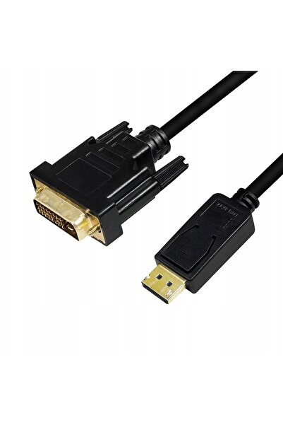 LogiLink Cablu DisplayPort la DVI 1m Full HD 1080p 60Hz 24+1 Dual Link