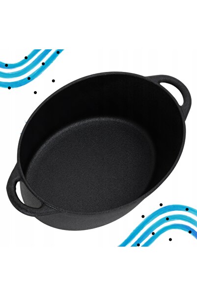 NO BRAND TIGAIE DIN FONTĂ DE MĂRIME MARE, PENTRU COACERE, 6,2 L, PENTRU CUPTO...