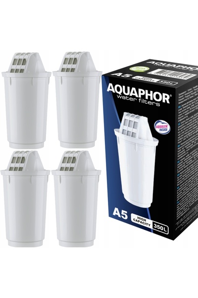 Aquaphor Cartuș filtrant pentru cană A5 4 bucăți