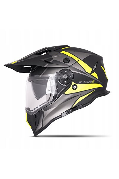 NO BRAND CASCA DE MOTOCICLETĂ 3 ÎN 1 W-TEC VALSO GRAPHIC ENDURO CROSS INTEGRA...