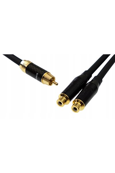 NO BRAND Splitter KLOTZ 2xGN RCA - RCA 1m