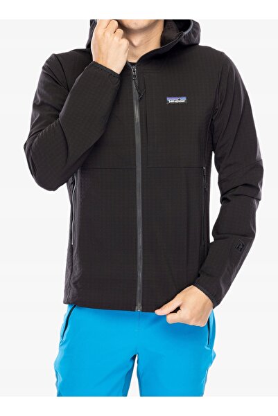 Patagonia R1 Techface Hoody - Forge Grey M Jachetă de drumeție pentru bărbați