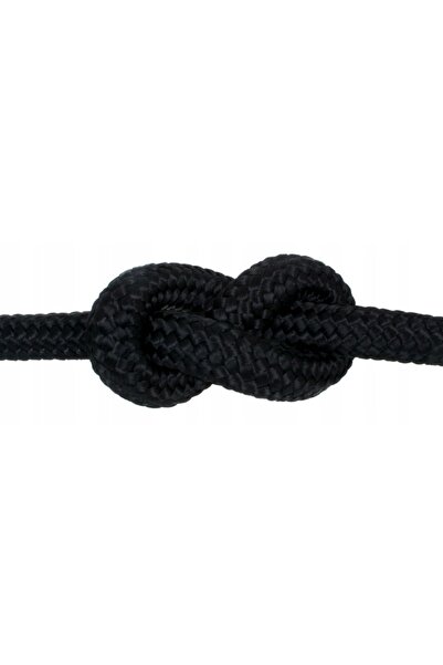 NO BRAND Frânghie din polipropilenă 14mm 20M împletită neagră Sailor Premium