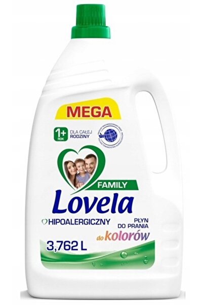 LOVELA Detergent lichid hipoalergenic pentru rufe colorate, pentru întreaga f...