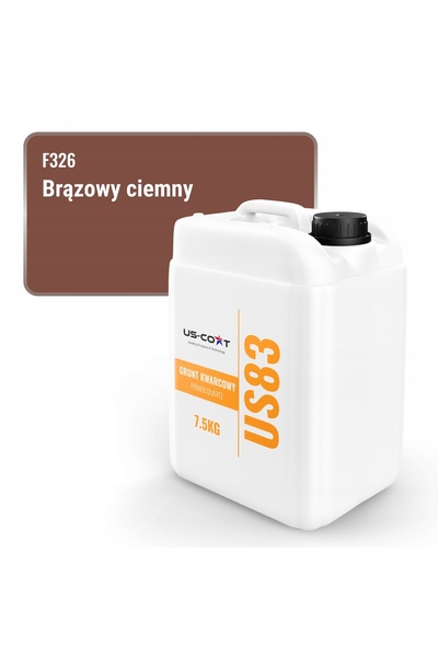 NO BRAND Cuarț Grunt pentru silicon și ipsos, maro închis F326, 7.5KG, Produc...
