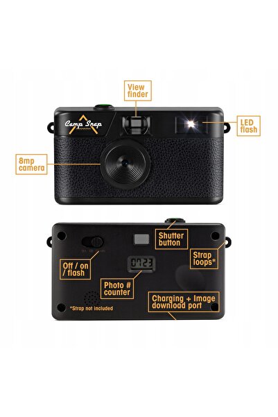 NO BRAND CAMP SNAP CS-V105-BK-WW Negru Cameră 8Mpix