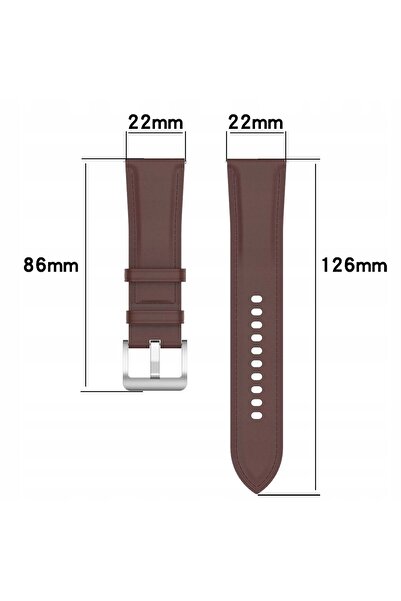 NO BRAND Curea din piele de bizon, cu eliberare rapidă, 22 mm, elegantă, stil...