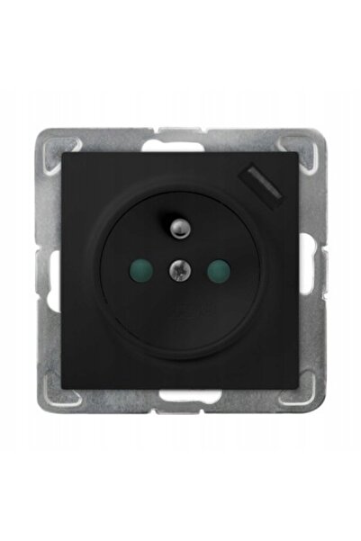 NO BRAND PRIZĂ ÎNCĂRCĂTOR USB 5V 2,1A OSPEL IMPRESYA GP-1YZPUSB/m/33 NEGRU