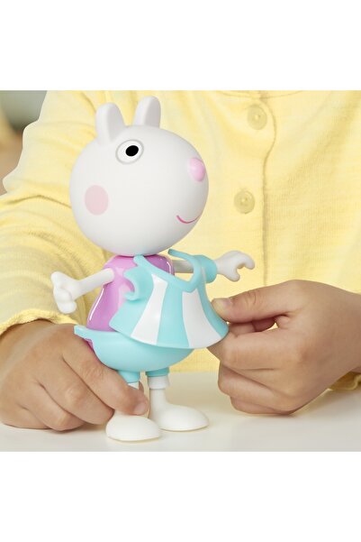 Hasbro PEPPA PIG SUZY figurină mare 15cm, set de îmbrăcăminte și accesorii