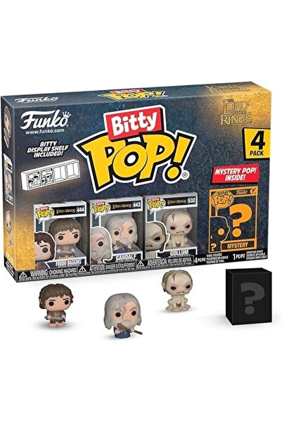 Funko BITTY POP! STĂRAREA SĂLUTĂTOARE FRODO PACHET CU 4 FIGURINE + FIGURINĂ S...