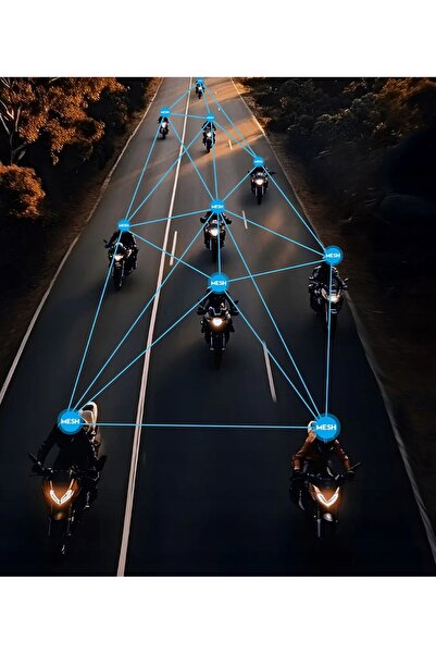 NO BRAND Sistem de intercom pentru motociclete EJEAS X10