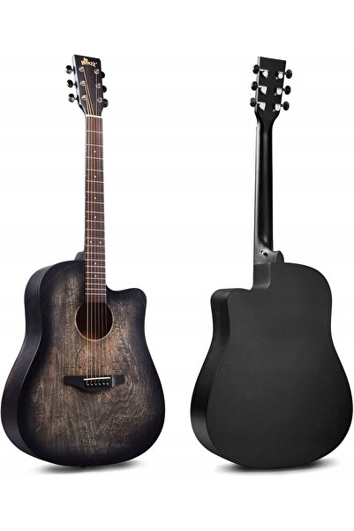 NO BRAND Chitară acustică Lipow Wood + Kit de accesorii pentru chitară
