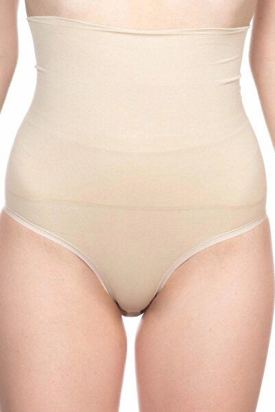 SOFT AURA Ten Mi Emay Double High Waist Snap Fastener Slip Corset