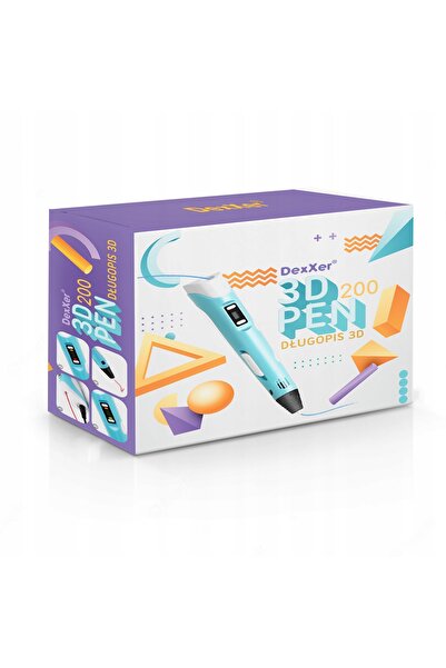Renew Force Pix 3D pentru copii, pix imprimantă, rezerve PLA 200M, kit XXL, g...