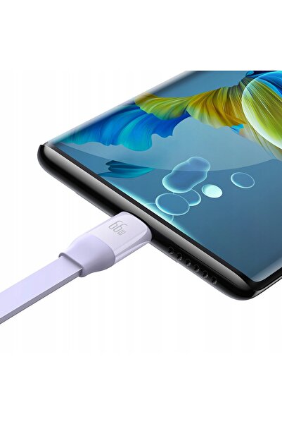 NO BRAND Cablu USB-A la USB-C microUSB Lightning 66W Baseus