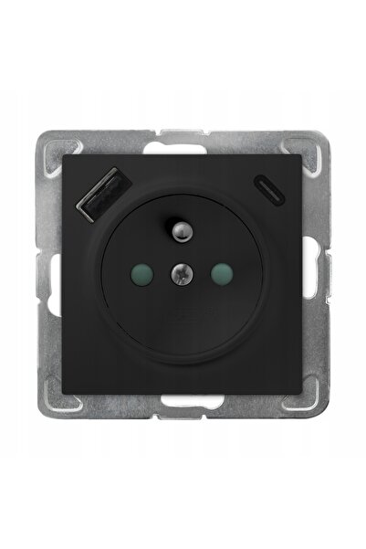 NO BRAND PRIZĂ ÎNCĂRCĂTOR USB A+C 3.4 20W OSPEL IMPRESYA GP-1YZPUSBAC/m/33 NEGRU