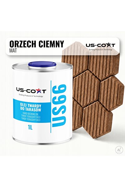 NO BRAND Ulei pentru mobilier de terasă și grădină, nuc închis, 1L, hidrofob,...