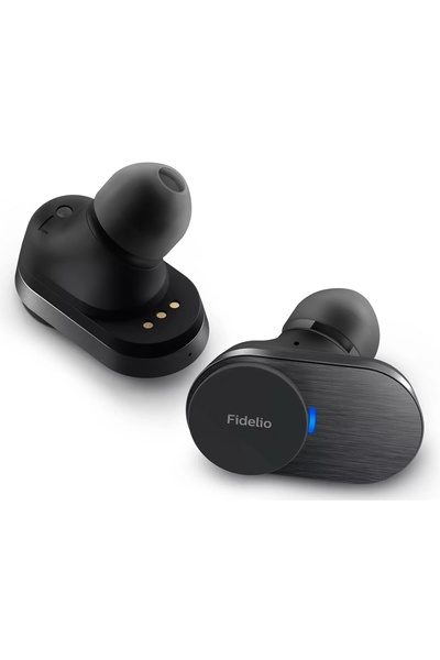 Philips Căști wireless T1BK/00 Fidelio Negru