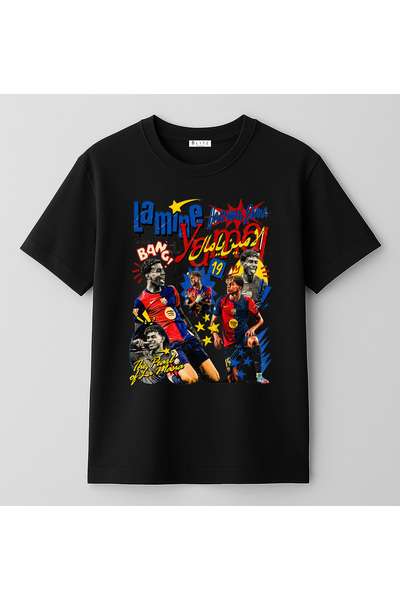 BLITZIST Lamine Yamal Design Printed T-Shirt (Ages 4-13)