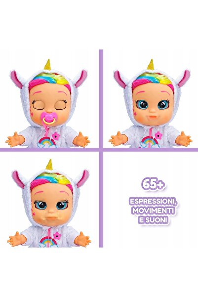 Cry Babies Păpușa DAISY interactivă, care imită și scoate sunete, pentru copi...