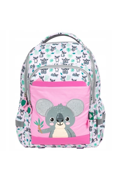 NO BRAND Ghiozdan școlar drăguț cu koala pentru fete, clasele 1-3 DF35