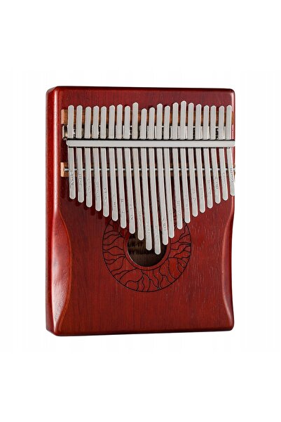 NO BRAND Kera Audio Hluru-Huashu KHD21-Red Kalimba cu 21 de tonuri