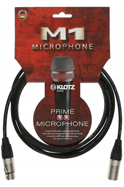 NO BRAND Cablu microfon XLR tată/mamă KLOTZ