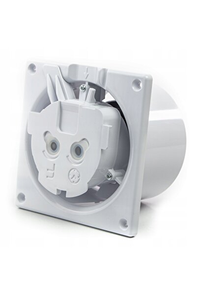 airRoxy VENTILATOR DE BAIE 100 ALB LUCIOS PLEXIGLAS CU SENZOR DE UMIDITATE CU...