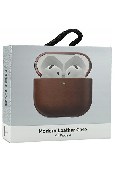 NO BRAND Husă din piele Nomad Modern - husă din piele pentru Apple AirPods 4 ...