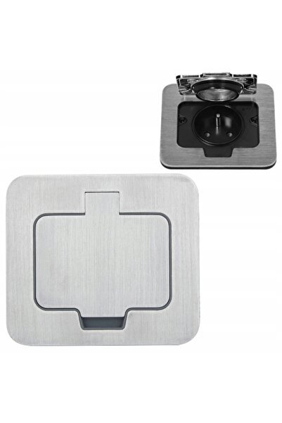 Orno Priză ermetică electrică OR-GM-9031 IP55 Aluminiu periat