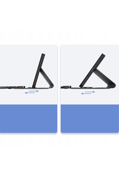 NO BRAND Husă Dux Ducis pentru Galaxy Tab A11 / Tab A9, tip flip, cu tastatur...