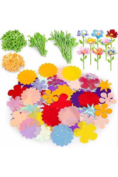 NO BRAND MAȘINĂ DE FLORI 3D SET CREATIV DIY 160EL JUCĂRIE BUKIETY
