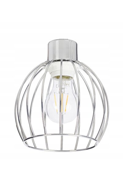 NO BRAND Lampă de perete Kinkiet, stil industrial, cu fir, pentru bec E27, cr...