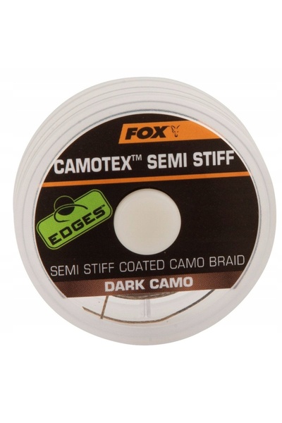 Fox Edges Camotex Semi Stiff Braided Leader Line