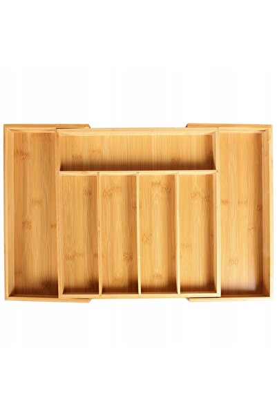Brunbeste Inserție pentru sertarul de tacâmuri – organizator cu recipient ext...