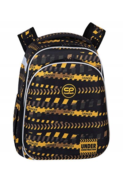 NO BRAND COOLPACK Rucsac școlar Turtle cu două compartimente, nu-l faci, negru