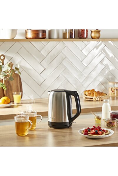 TEFAL Set fierbător electric 1,7 l din oțel inoxidabil + cuptor prăjitor