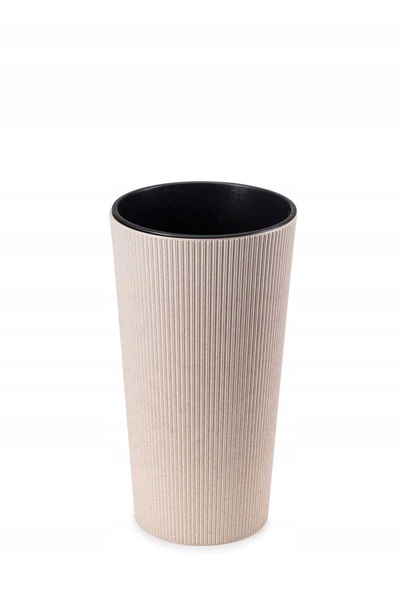 HowHomely Ghiveci de flori pentru balcon, terasă, casă, MARE 46cm + INSERT