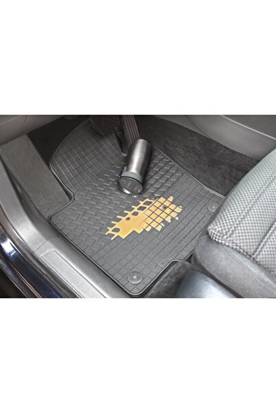 NO BRAND Covorașe auto din cauciuc pentru față, dedicate pentru Citroen C3 III