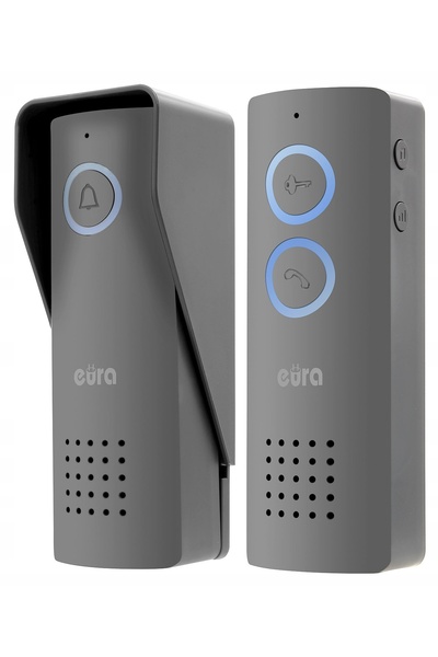 NO BRAND Interfon vocal fără fir EURA GRAPHITE