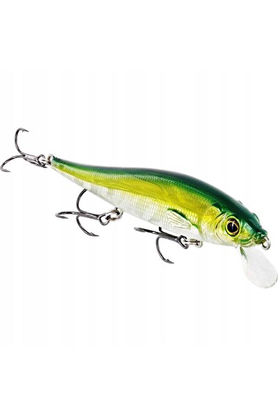 NO BRAND Wobler Westin Jerkbite SR Suspending 11cm 13,5g Olive Minnow