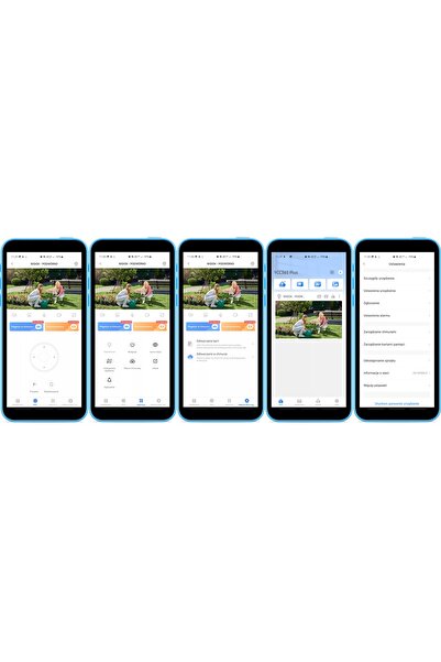 LTC Cameră inteligentă WIFI Microfon rotativ IP66 320 °