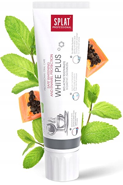 NO BRAND Pastă de dinți Whitening Splat Professional White Plus cu fluor 3x100ml