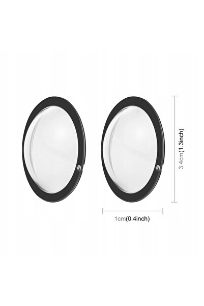 PULUZ Capac lentilă PU806B pentru Insta360 X3, 2 bucăți