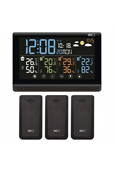 NO BRAND Stație meteo wireless, higrometru, termometru, barometru